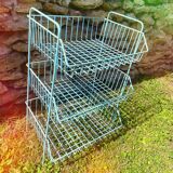 Vintage metal shelf