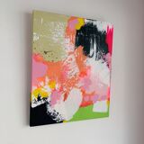 "Run To Me" modern abstract Art Painting, 38x46cm