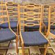6 chaises scandinaves 1960
