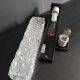 Vintage wall light RZB moulded glass and Bakelite (Germany circa 1960/1970)