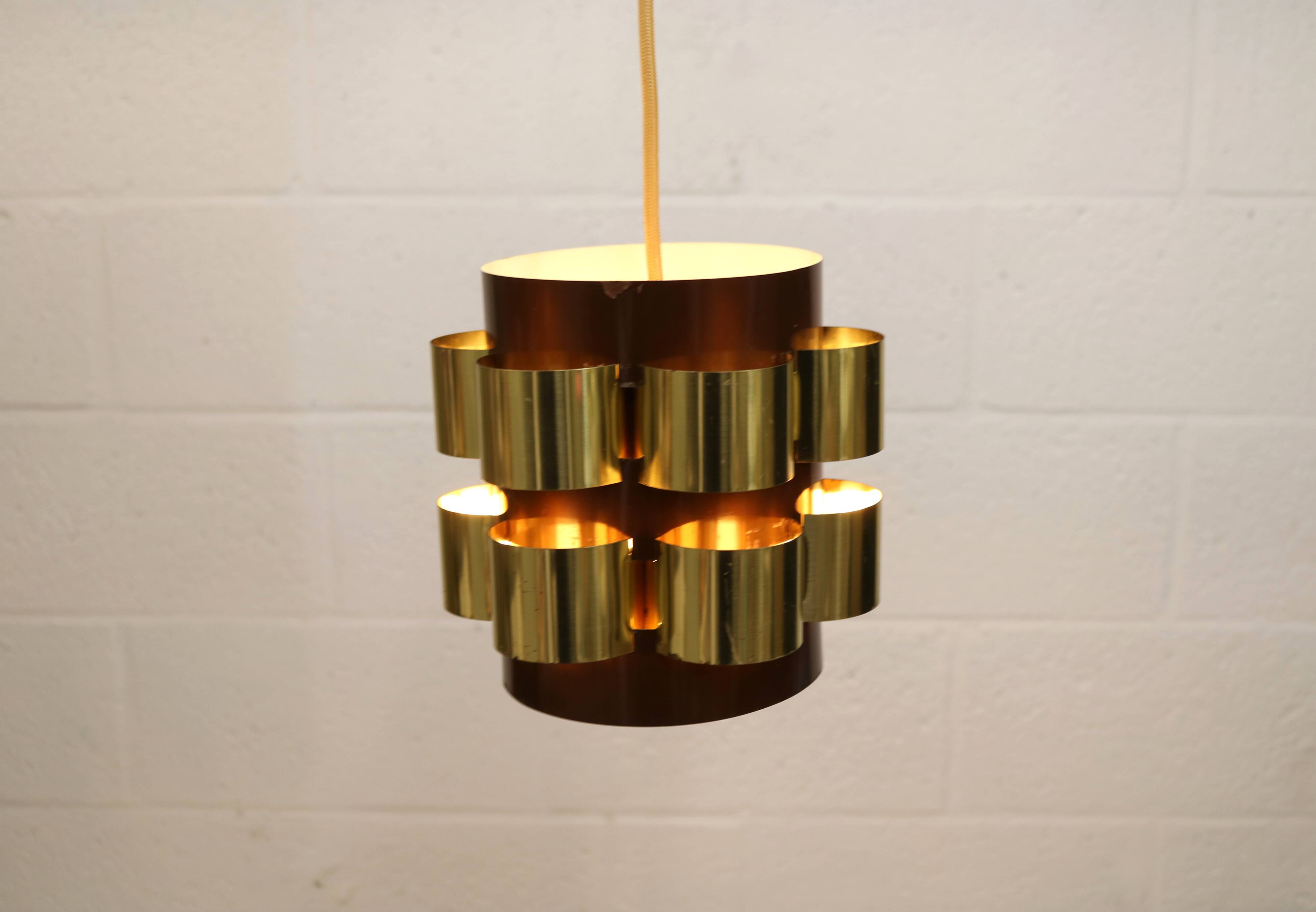 classic mid-century pendant lamp *** Werner Schou *** Coronell Elektro