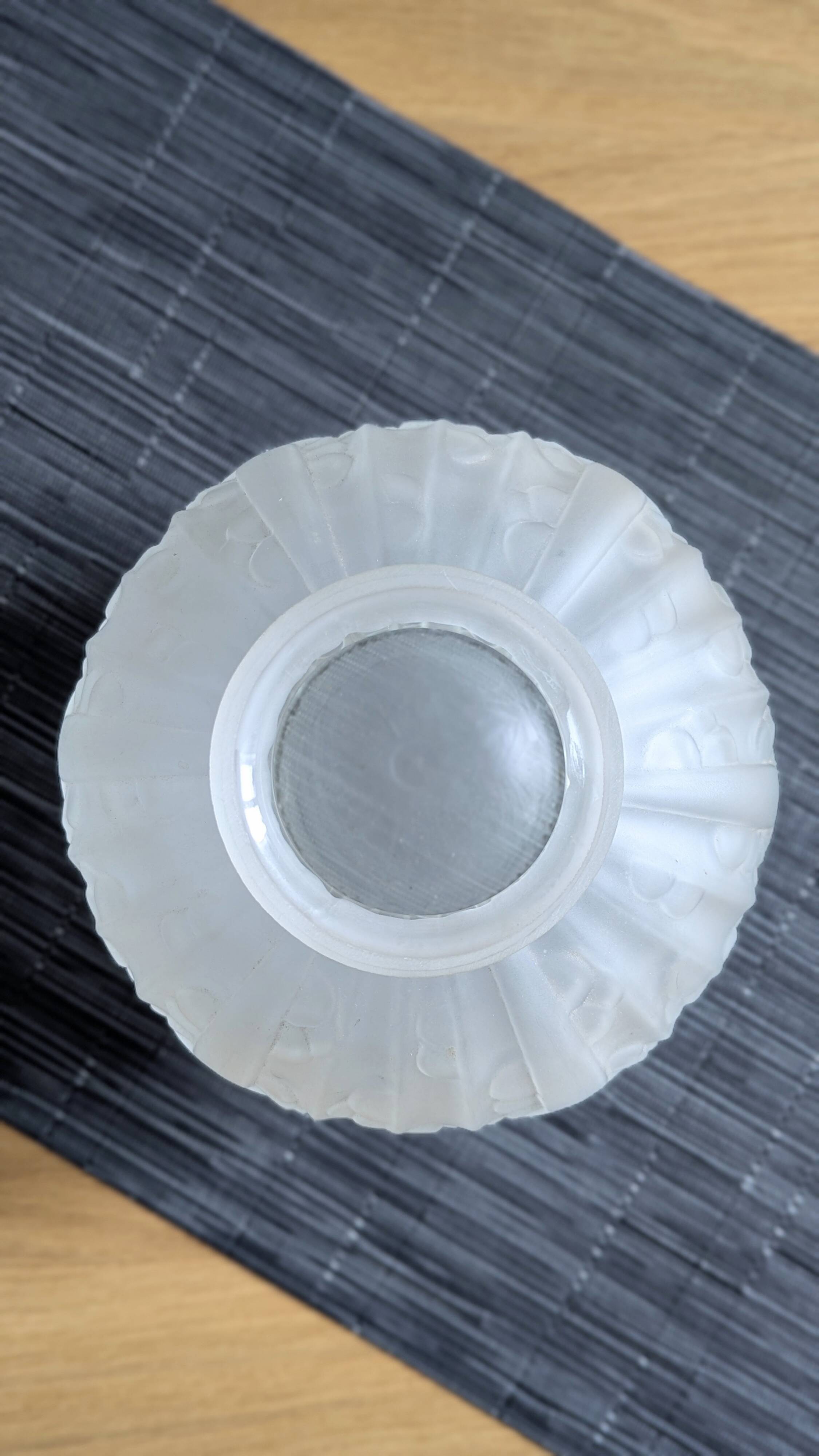 Vase boule art deco (L-0210-1)