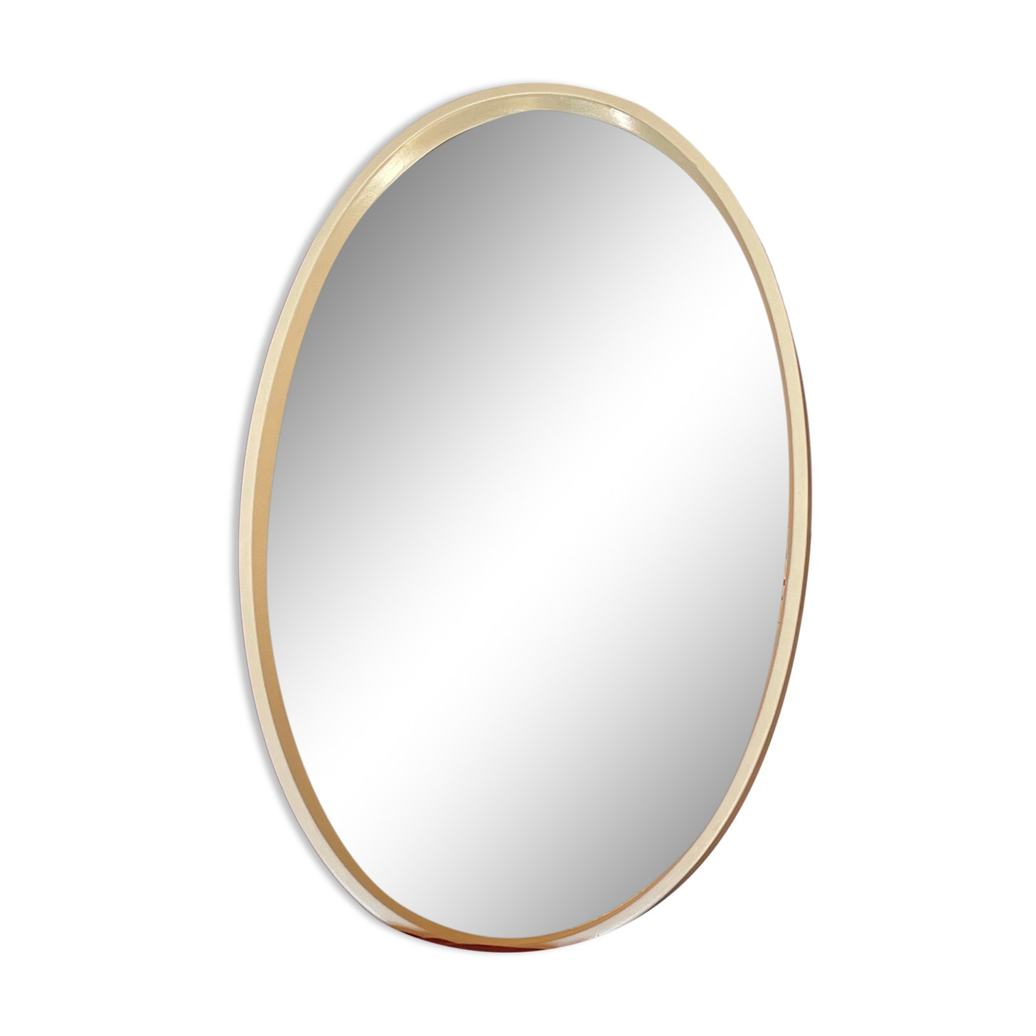 Oval pop mirror from the 60s 70s