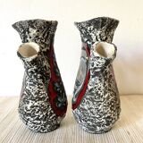 Paire de vases italiens augusto giulianelli 1950