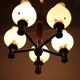 Mid-century Chandelier by  Pokrok Žilina,1970‘s.