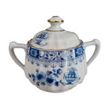 Porcelain sugar bowl Bavaria model China Blau