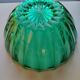 Vintage green salad bowl