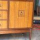 Vintage Greaves & Thomas brown teak enfilade, Mid-Century design from the 1960s.