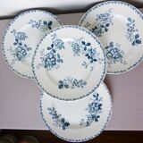 4 flat plates in iron earth St Amand and Hamage model Acacia 2008162