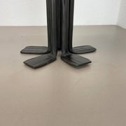 Large brutalist bronze candleholder by Manfred Bergmeister, Germany, 1970s