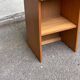 Pair of Scandinavian wooden vinyl furniture