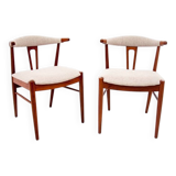 Two teak chairs, Danish design, 1960s