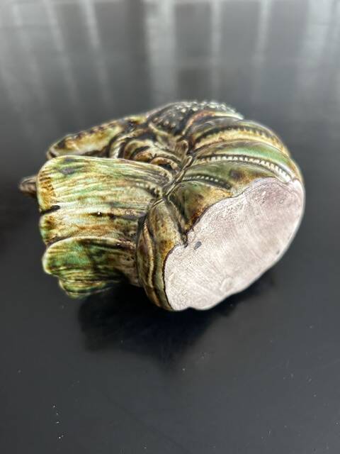 lobster ashtray in ceramic