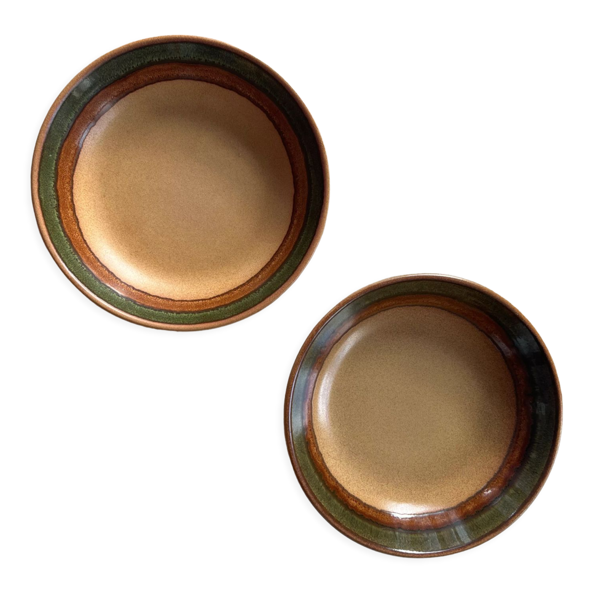 Assiettes creuses des ateliers d'art Badonviller