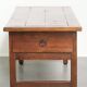 Antique French farmhouse dining table for 4/ 6 people from the 18th century