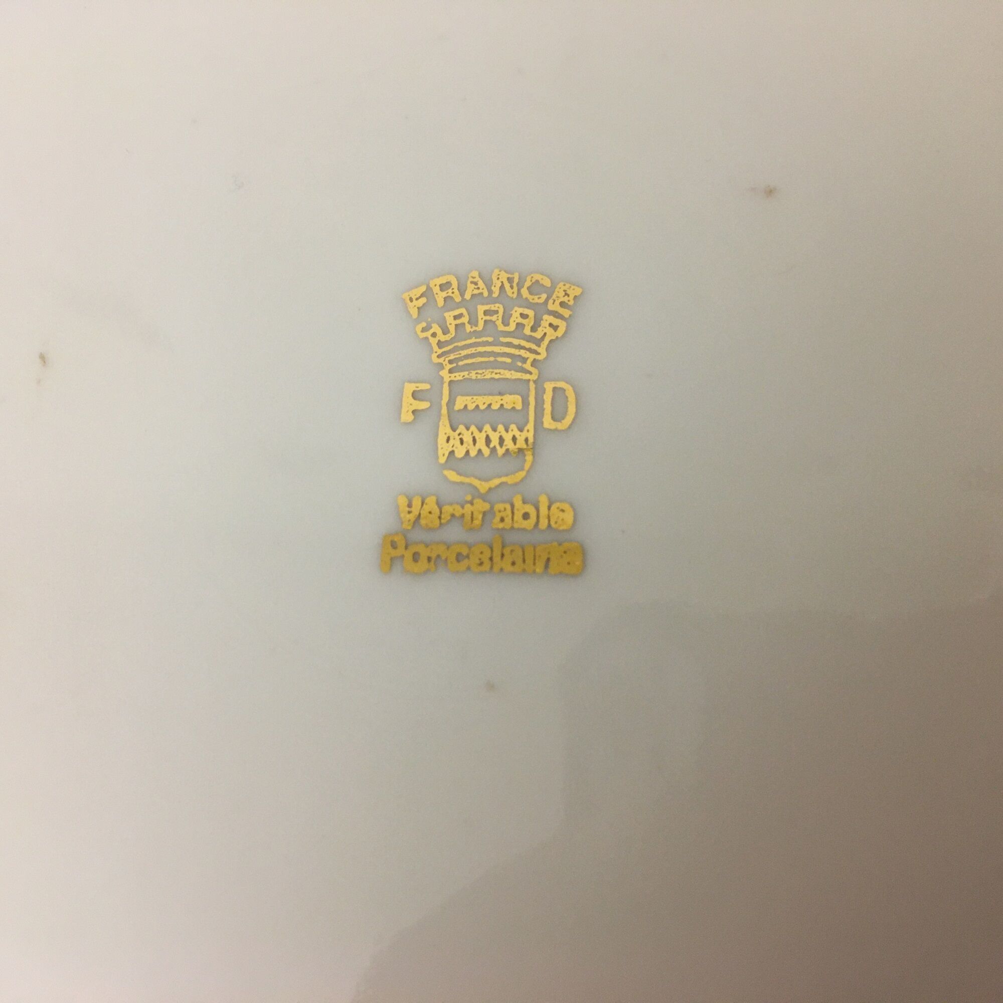 Salad bowl – Vegetable "FD – (Ferdinand Dehoulières)"