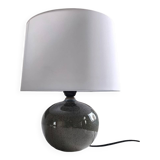 Table lamp in glazed stoneware