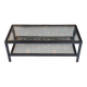 Table basse deux etages seventies