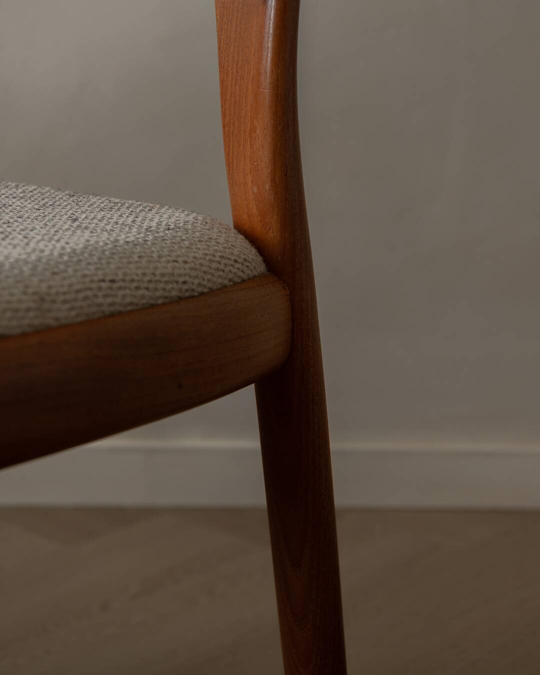 Vintage Danish Teak Dining Chairs by Niels Koefoed for Koefoed’s Hornslet