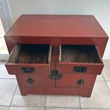 Buffet in solid Asian elm