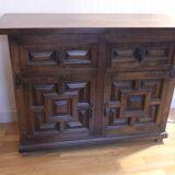 Catalan Spanish baroque chest of drawers