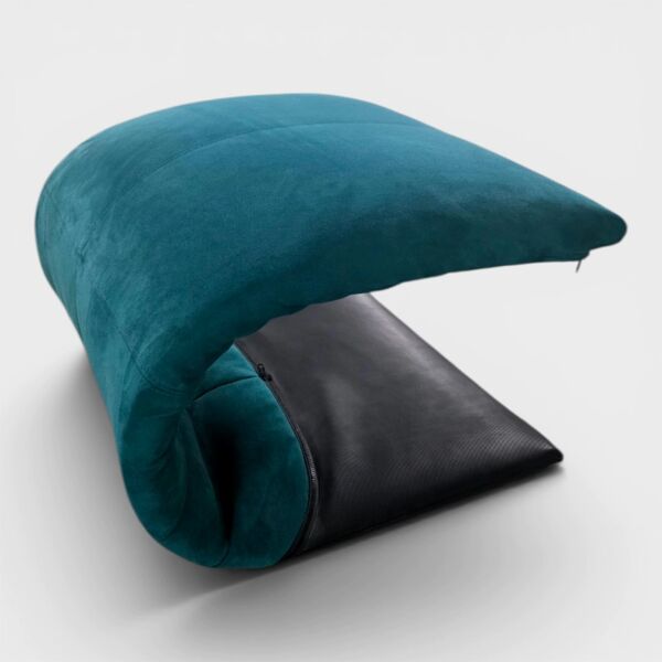 Rare Fauteuil Ligne Roset avec Ottoman - Circa 1970