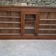 Oak display cabinet 237 cm