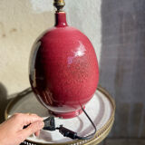Ceramic lamp foot