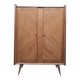 Vintage wardrobe with compass feet