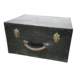 Vintage wooden suitcase