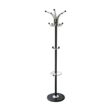 Chrome coat holder