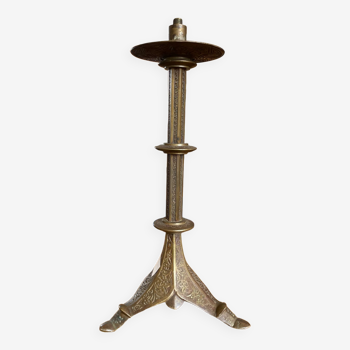 Bronze candle holder