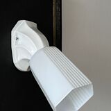 Art Deco opaline wall lamp