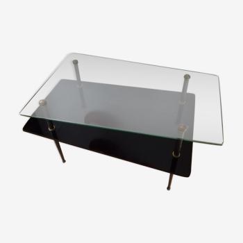 Table basse en verre