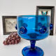 Vase en verre soufflé années 1970