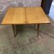 Vintage table oak feet compass