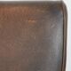Set of two vintage sheepskin leather design armchairs in a cognac colour