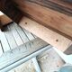 Chevets suspendus scandinaves palissandre