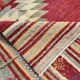 Wine Red & Green Turkish Kilim Rug, 156x224Cm