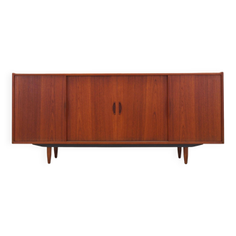Buffet en teck, design danois, années 1970, production : Danemark