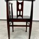 Fauteuil d'angle Jugendstil attribué à Josef Hoffmann