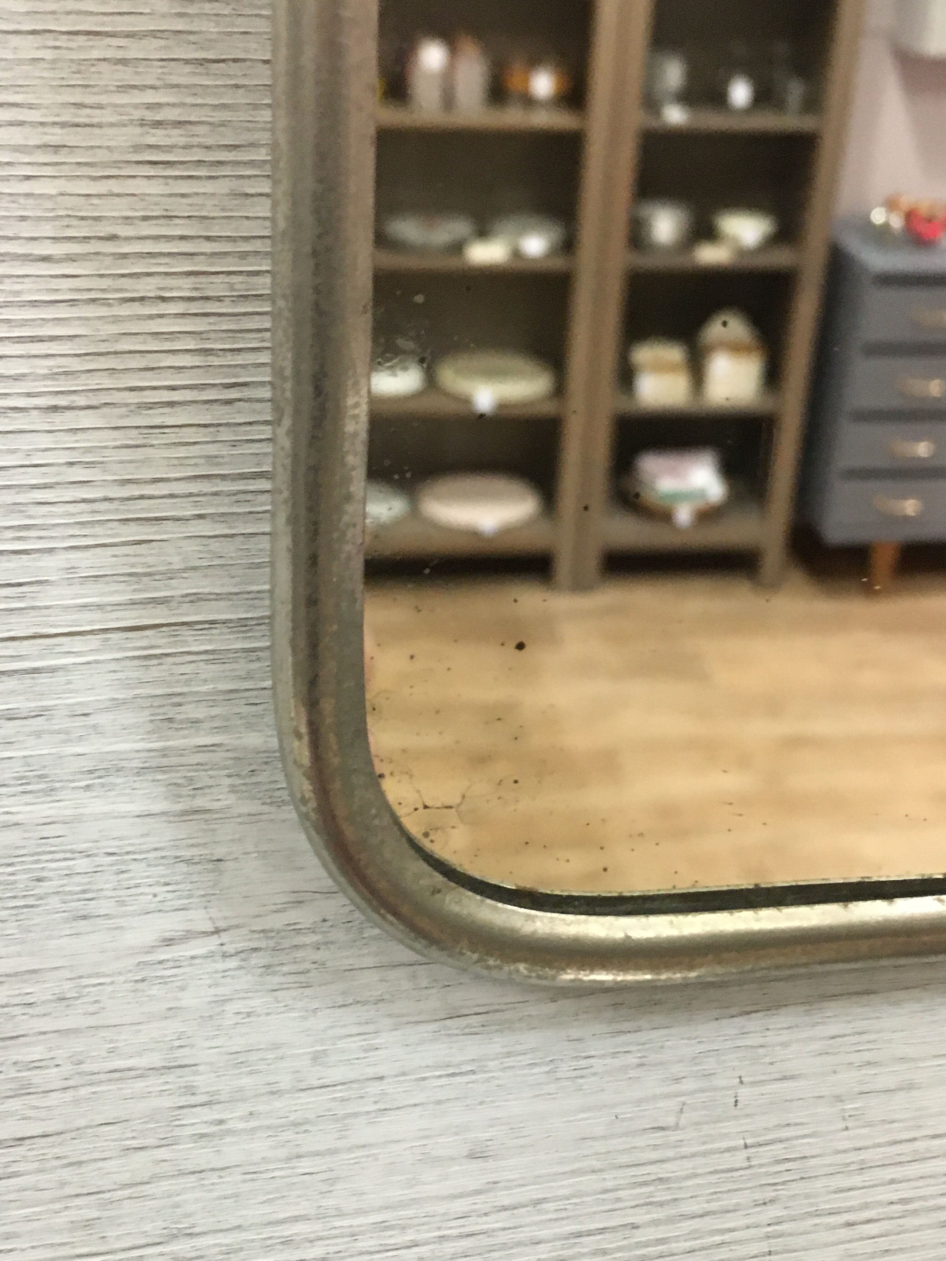Miroir de barbier 15x20