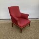 Antique upholstered armchair