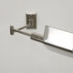 David Hicks postmodern metal reading sconce circa 1980
