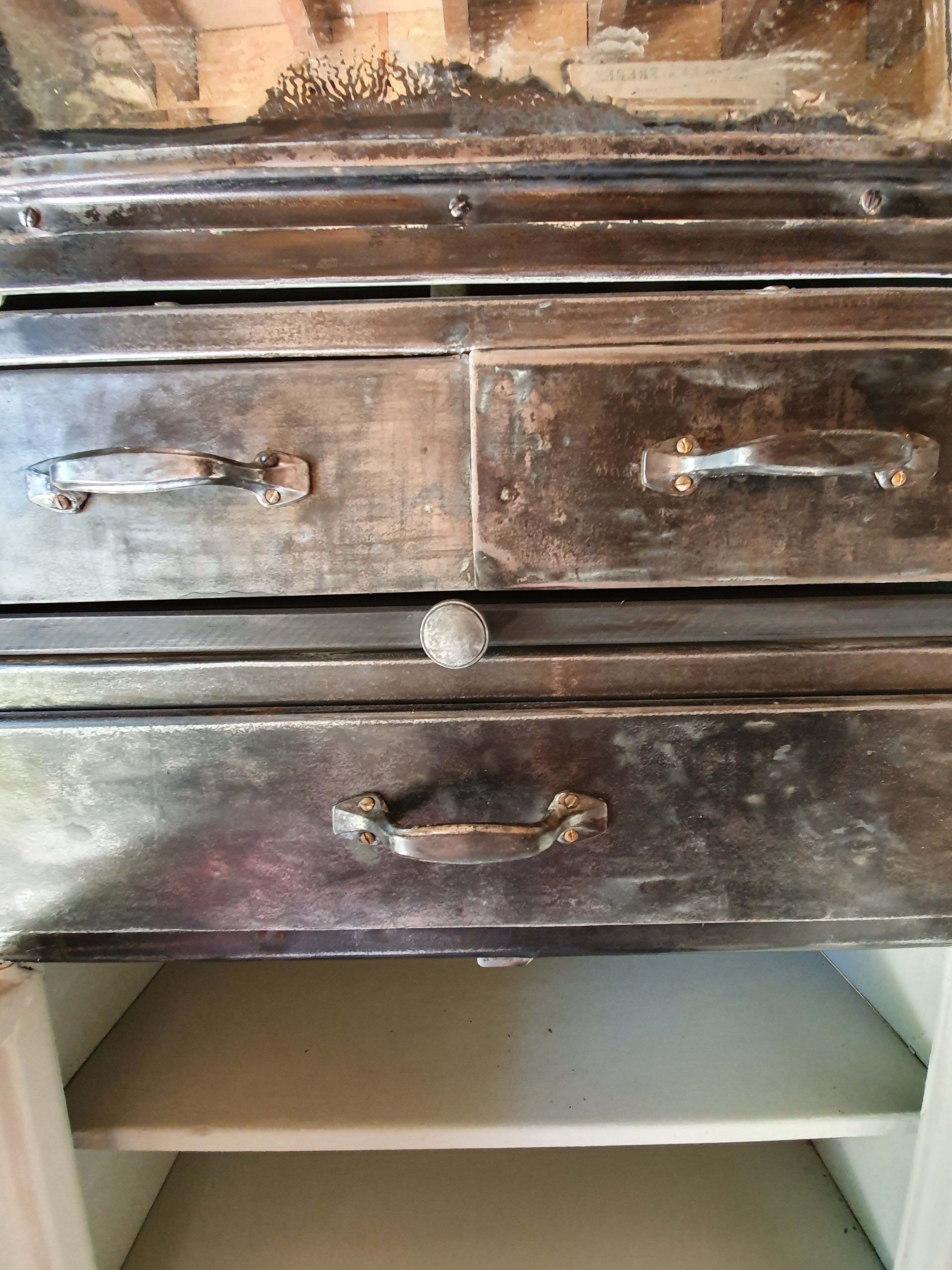 Armoire d'atelier vintage