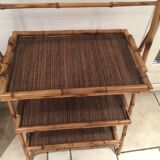 Trilogy of bamboo on display trays