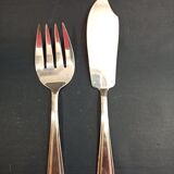 Fish service of 12 seats and covered ercuis service