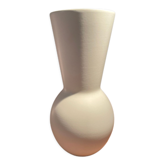 White ceramic vase