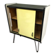 Buffet vintage en formica jaune