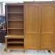 Wardrobe in solid oak